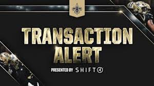 New Orleans Saints announce roster moves