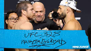 UFC 328 undercard live updates: Results, round-by-round prelim fights