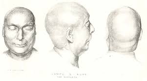 Title : Images of the murderer James Rush, probably from 1849, unknown source. Keywords: Rush. Craniometry. Physiognomy. Murder - 36.3.%2520James%2520Rush