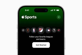 Como ativar ou desativar as Atividades ao Vivo de um time no app Sports