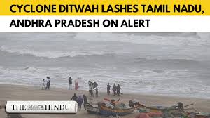Cyclone Ditwah: Massive rainfall pounds Tamil Nadu, Andhra Pradesh on alert