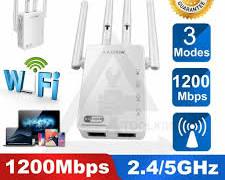 Menghubungkan penguat sinyal ke router