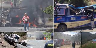 Escalada terrorista en Cauca y Valle del Cauca deja al menos trece muertos tras ataque con pipeta a bus en Cajibío: van once atentados