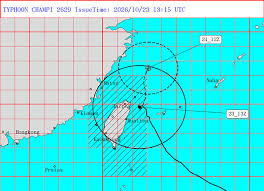 Typhoon Champi shuts down Taiwan