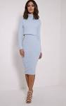 Midi Dresses Women s Knee Length Dresses - Missguided