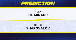 Alex de Minaur vs. Denis Shapovalov Prediction for ATP Madrid, Spain Men’s Singles 2025