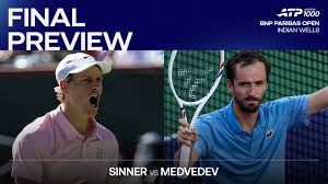 Sinner y Medvedev: la final de Indian Wells 2026, donde el duelo de estrellas define el futuro del tenis
