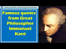 Famous Quotes by Great Philosopher Immanuel Kant for Essay and ... via Relatably.com