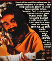 He has been hailed a monarch of music and globally supreme talent. Now renowned music composer Nadeeka Guruge&#39;s ... - z_p15-In01
