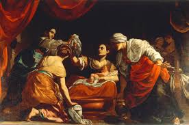 S.Vouet / Birth of Mary - Simon Vouet als Kunstdruck oder ...