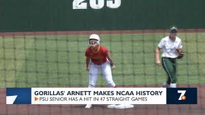Gorillas' Arnett makes history, again, setting NCAA record