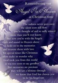 christmas sayings for loved ones in heaven | life inspiration ... via Relatably.com