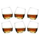 M Sagaform Rocking Whiskey Glasses, 34-Ounces