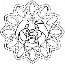 Resultado de imagen de navidad mandalas  para colorear
