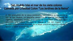 Resultado de imagen para BIENVENIDOS A  LAS islas de san andres