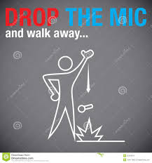 Image result for mic drop cartoons