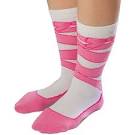 Ballet shoe socks