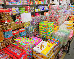 明道町の駄菓子の画像