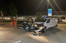 Olten SO: Nachtunfall auf Bahnhofbrücke – erheblicher Sachschaden
