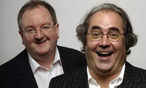 Danny Baker&#39;s cancer news made Danny Kelly (l) realise the &#39;natural powerhouse&#39; was a national treasure. Photograph: John Cassidy - Danny-Kelly-and-Danny-Bak-006