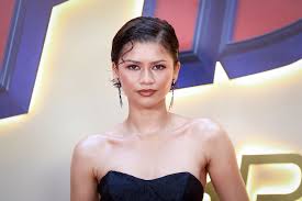 Zendaya Wows in a Bright Red Hip-Baring Look That Features Whimsical Sheer Detailing