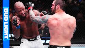 Christian Edwards celebrates his comeback TKO victory over Rodolfo Bellato at UFC Vegas 121