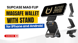 Best Magnetic Card Holder for iPhone | SUPCASE MagSafe Wallet with Stand - YouTube