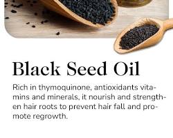 Image of Black seed oil for hair