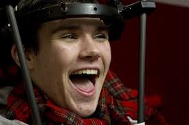 To the glee of his many Twitter followers, paralyzed hockey player Jack Jablonski tweeted Tuesday night that he had slightly moved his left leg, ... - 22rail0523_large