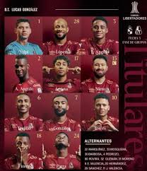 El once inicial de Deportes Tolima ante Coquimbo Unido