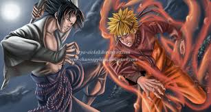 Image result for naruto vs sasuke