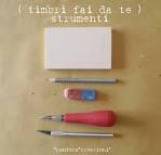 Come fare Timbri faidate - Homemade stamps - cafe creativo