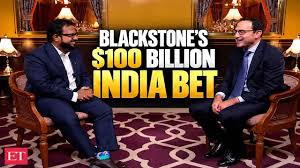 Blackstone: To double India investments to $100 billion in five years with focus on data centers, energy, healthcare, housing, and financial services