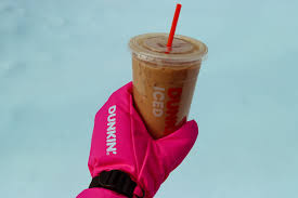 Dunkin Winter Iced Coffee Drinker