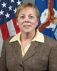 Martha J. &quot;Marty&quot; Evans, a member of the Senior Executive Service, is the Director for Information Dominance Programs, Office of the Assistant Secretary of ... - 060317-F-JZ507-879