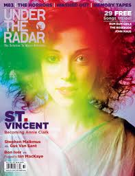 Under the Radar Announces Summer Issue and St. Vincent Cover - Cover_37_WebNewsItem