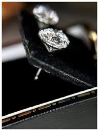 IGI Certified 2.6 ctw Diamond Stud Earrings in 14k Martini