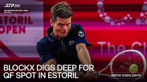 Highlights: Blockx saves 2 MPs to survive Jacquet in Estoril 2026 R2