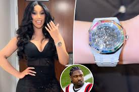 Cardi B treats herself to $500K watch as Stefon Diggs breakup rumors swirl: ‘A little gift from me to me’