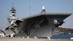Japan considers refitting helicopter carrier