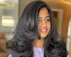 Long layers hairstyle