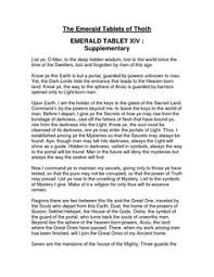 Image result for emerald tablets of thoth