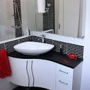 Meuble de salle de bains daposangle taupe Waneta - CASTORAMA