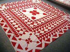 Résultat de recherche d'images pour "red and white quilts"