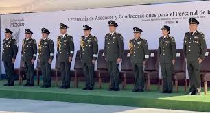 Ceremonia de Ascensos y Condecoración para el Personal de la Secretaría de la Defensa Nacional