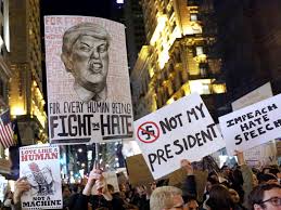 Image result for ANTI TRUMP DEMONSTRATIONS