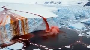 Is that blood? Antarctica has a bloody waterfall that's not found anywhere else