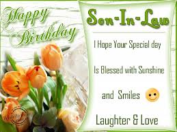 Birthday Wishes for Son In Law - Birthday Images, Pictures via Relatably.com
