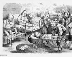 Image of Crédit Mobilier of America scandal cartoon Central Pacific Contract and Finance Company