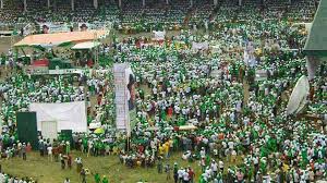 Image result for Oyo tertiary institution students rally for Jonathan’s re-election